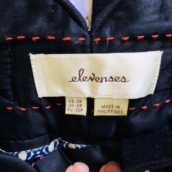 REPOSH! Elevenses Shipmate Wide-Leg Trousers 0P - Picture 5 of 7